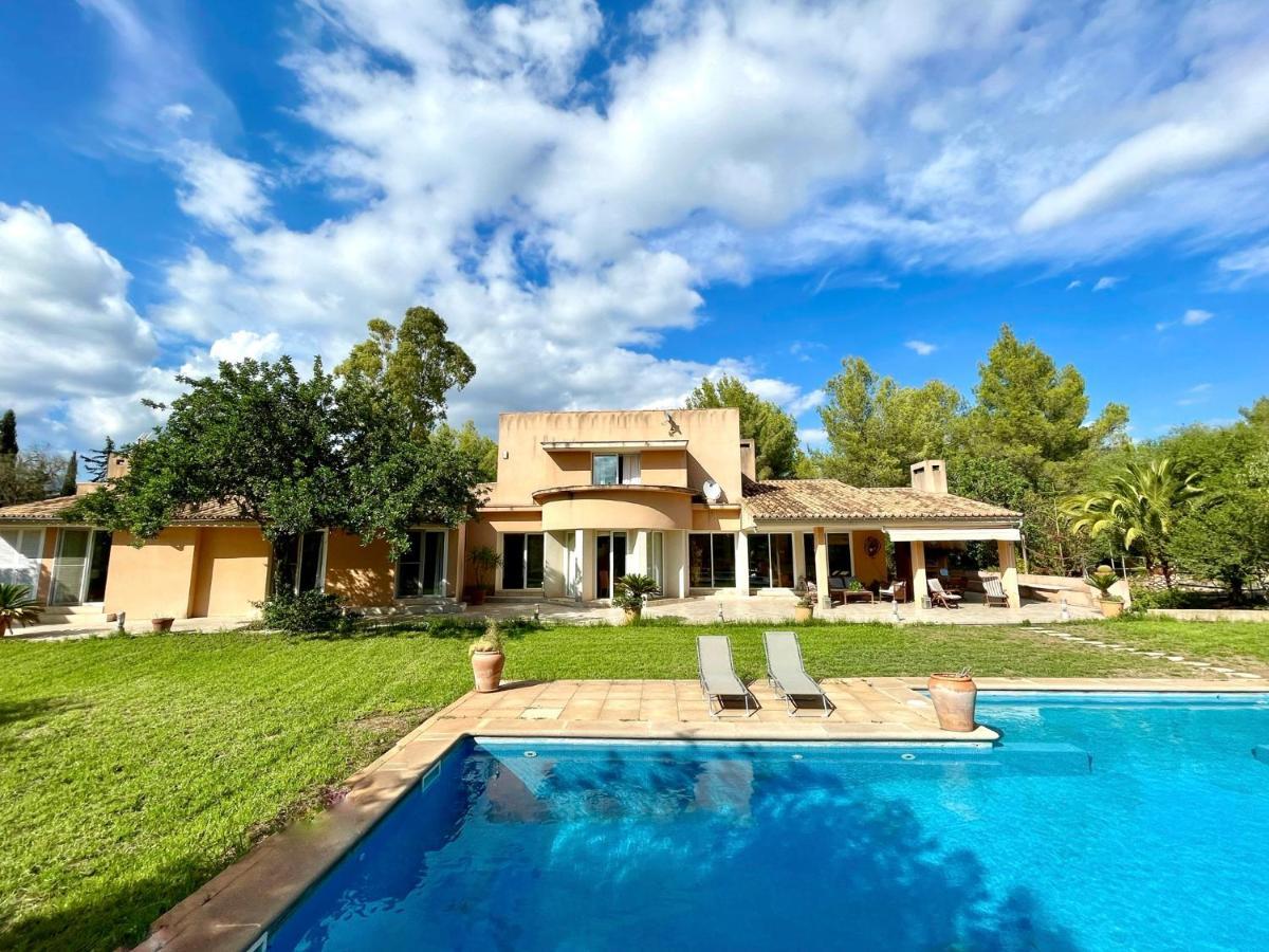 Confortable Chalet Con Piscina Bunyola Exterior foto