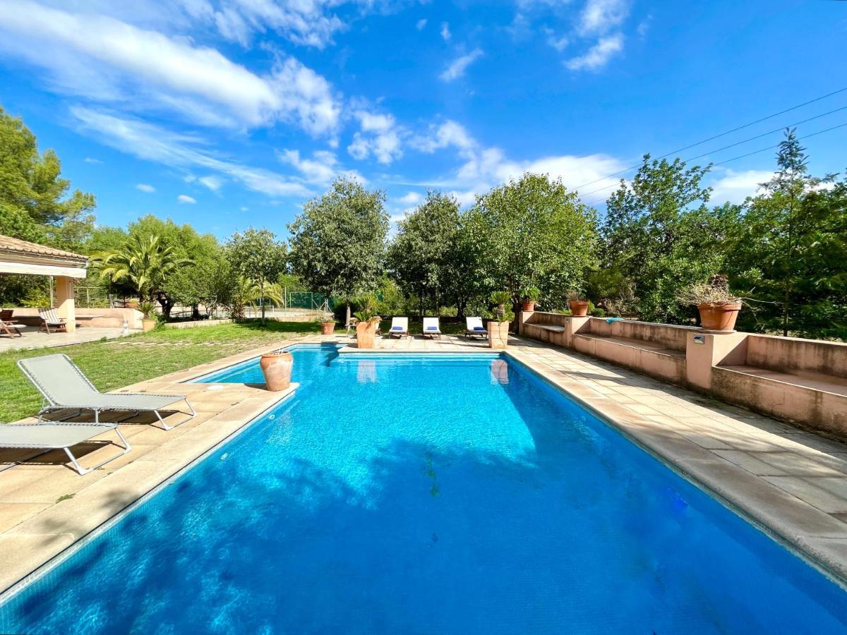 Confortable Chalet Con Piscina Bunyola Exterior foto