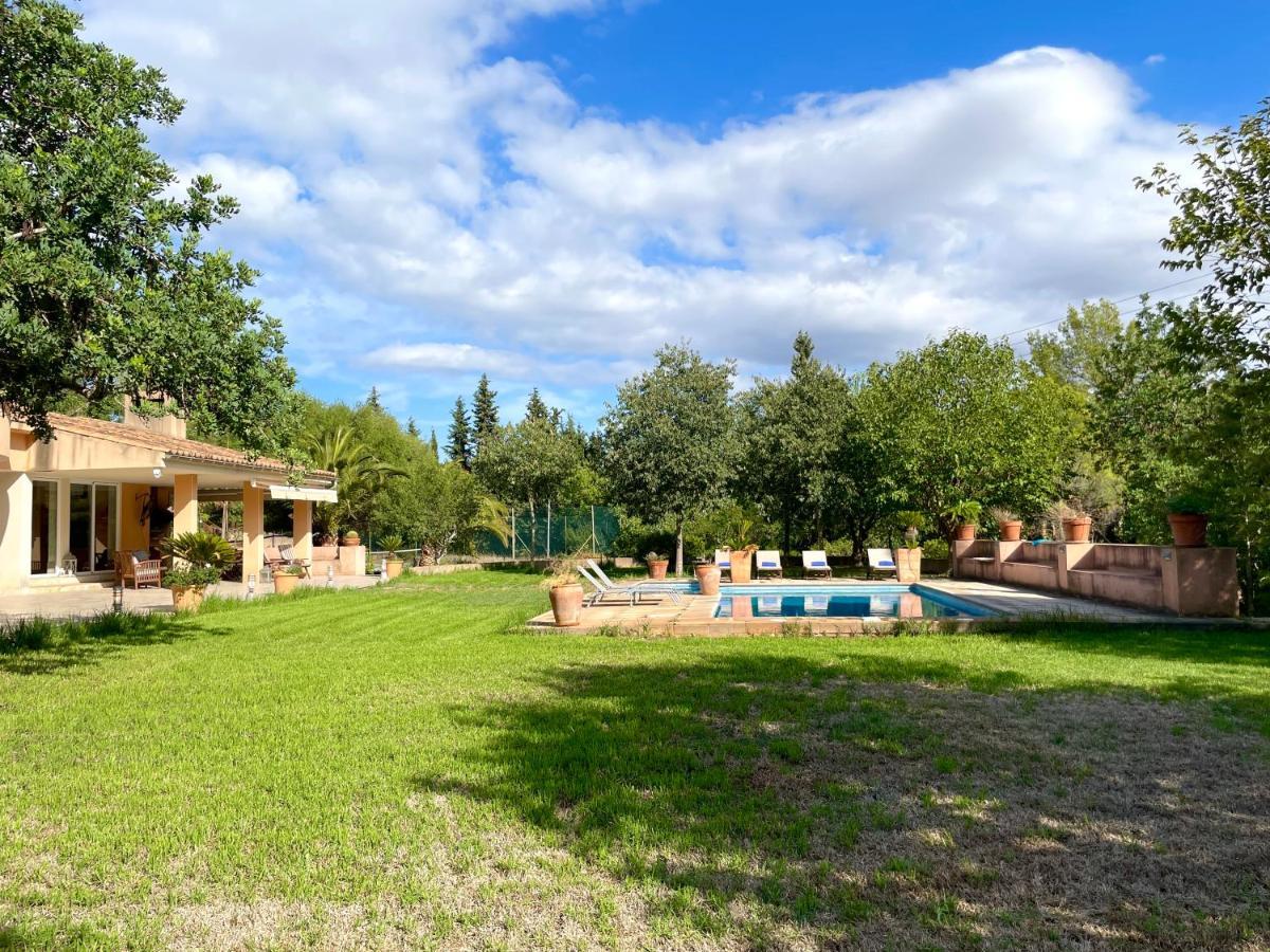 Confortable Chalet Con Piscina Bunyola Exterior foto